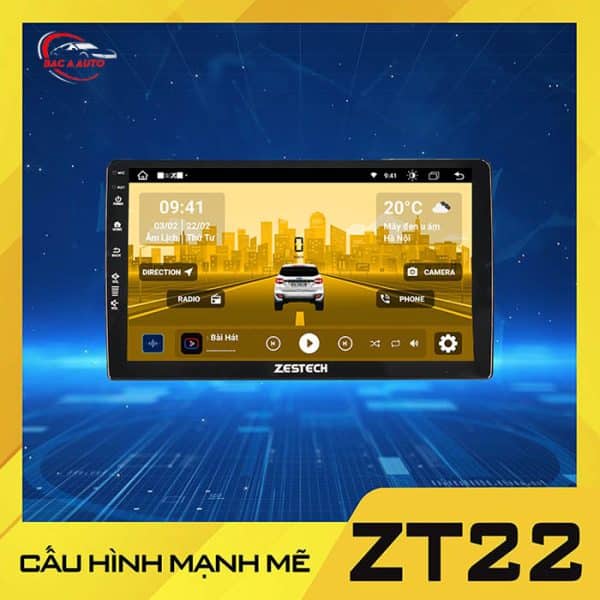 màn hình android zestech zt22